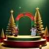 Inflatable Christmas arches for Christmas decorations Specification image